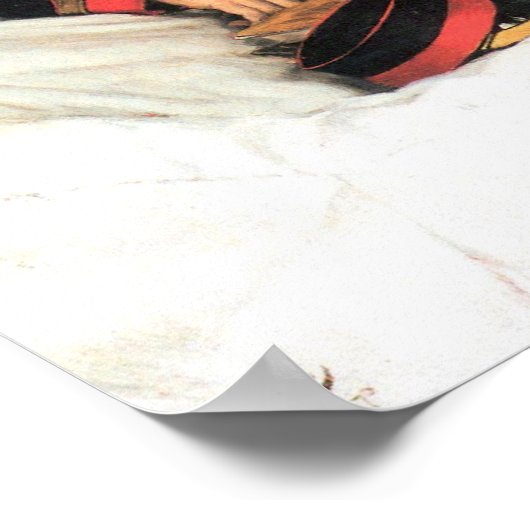 James Tissot - Oberst Frederick Gustavus Burnaby Poster (Ecke)