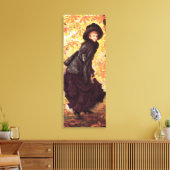 James Tissot October Canvas Print Leinwanddruck (Insitu (Wohnzimmer))
