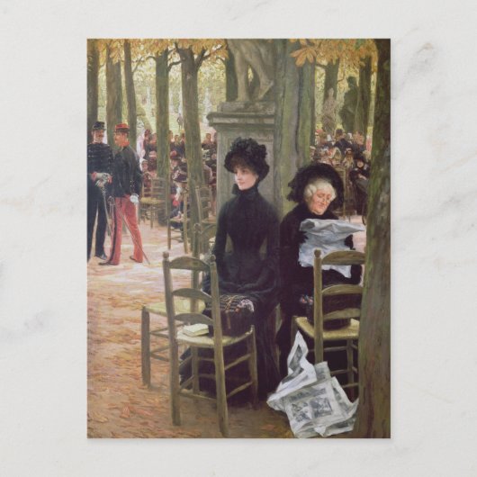 James Tissot | Ohne Dowry , 1883-5 Postkarte (Vorderseite)