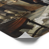 James Tissot Painting Poster (Ecke)