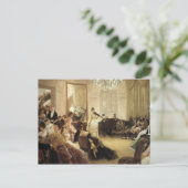 James Tissot Painting Postkarte (Stehend Vorderseite)