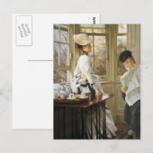 James Tissot Painting Postkarte (Vorne/Hinten)