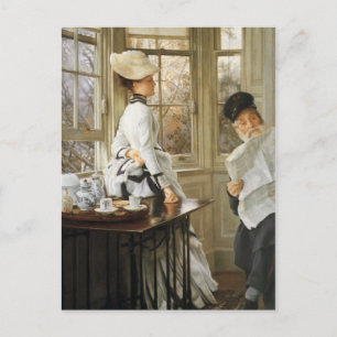 James Tissot Painting Postkarte