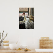 James Tissot Seaside (Prospekt eines Portraits im  Poster (Küche)