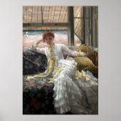 James Tissot Seaside (Prospekt eines Portraits im  Poster (Vorne)