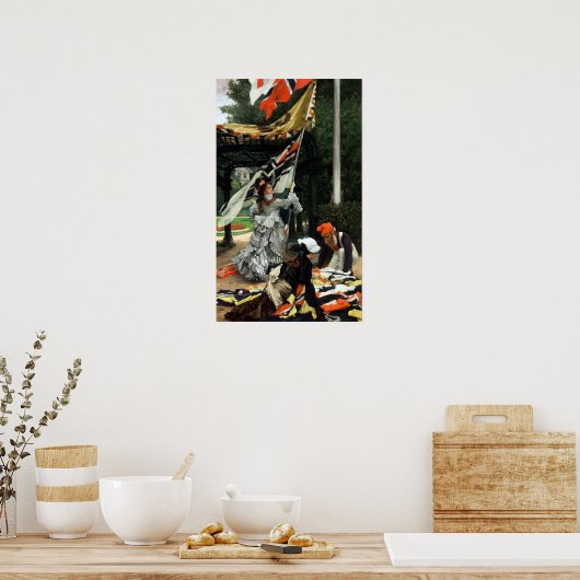James Tissot Still on Top Poster (Küche)