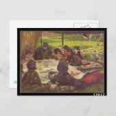 James Tissot | The Picnic, c.1881-2 Postkarte (Vorne/Hinten)