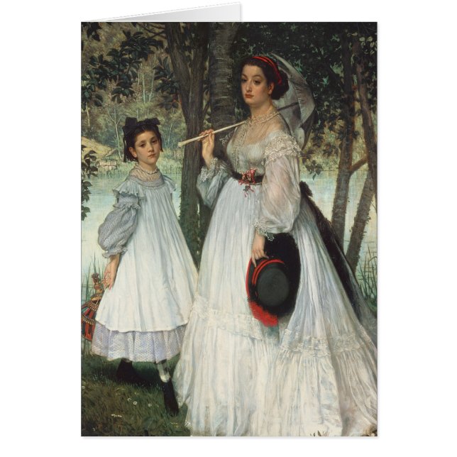 James Tissot | The Two Sisters: Portrait, 1863 (Vorne)