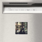 James Tissot The Widow | 1868 Magnet (In Situ (Geschirrspüler))