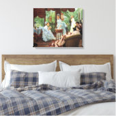 James Tissot Viktorianisch Tea Party Leinwanddruck (Insitu (Schlafzimmer))