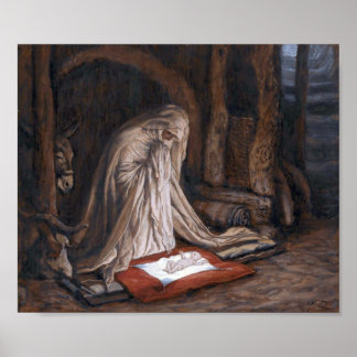 James Tissots "Die Geburt unseres Herrn Jesus Chri Poster