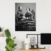 James und Fannie Ricketts Poster (Heimbüro)