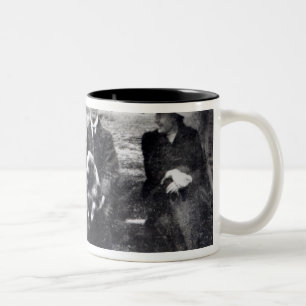 James und Lytton Strachey mit Thoby, Adrian Zweifarbige Tasse