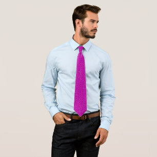 James Vintag Viktorianisch Royal Fuchsia Satin Fou Krawatte