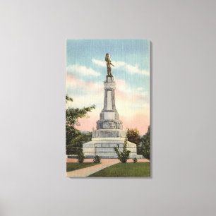 James W. Marshall Monument View # 1 Leinwanddruck