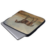 James Ward - Dr. Syntax, ein Fuchs-Rennpferd Laptopschutzhülle (Vorne Knopf)