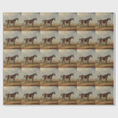 James Ward - Dr Syntax, eine Bucht-Racehorse Geschenkpapier (Flach)