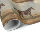 James Ward - Dr Syntax, eine Bucht-Racehorse Geschenkpapier (Rolleneckpunkt)