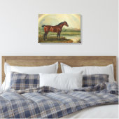 James Ward Horse Painting Leinwanddruck (Insitu (Schlafzimmer))
