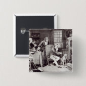 James Watt, der mit Dampf spielt Button (Vorne & Hinten)