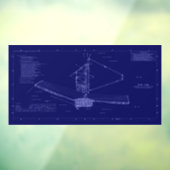 James Webb enthüllt das Blueprint des Universums Fensteraufkleber (Blatt 3)