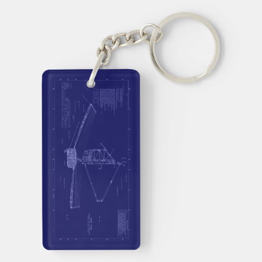 James Webb enthüllt das Blueprint des Universums Schlüsselanhänger (Rückseite)