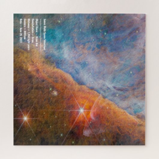 James Webb Orion Constellation Bar (NIRCam Image) Puzzle (Horizontal)