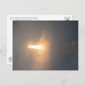 James Webb Rocket Start Postcard Postkarte (Vorne/Hinten)