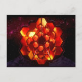James Webb Space Telescope 2021 Postkarte (Vorderseite)