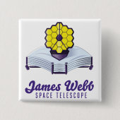 James Webb Space Telescope. Button (Vorderseite)