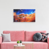 James Webb Space Telescope Carina Nebula Leinwanddruck (Insitu (Wohnzimmer))