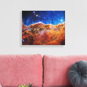 James Webb Space Telescope Carina Nebula Leinwanddruck (Insitu (Wohnzimmer))