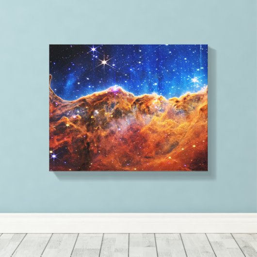 James Webb Space Telescope Carina Nebula Leinwanddruck (Insitu (Holzboden))