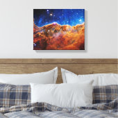 James Webb Space Telescope Carina Nebula Leinwanddruck (Insitu (Schlafzimmer))