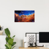 James Webb Space Telescope Carina Nebula Poster (Heimbüro)