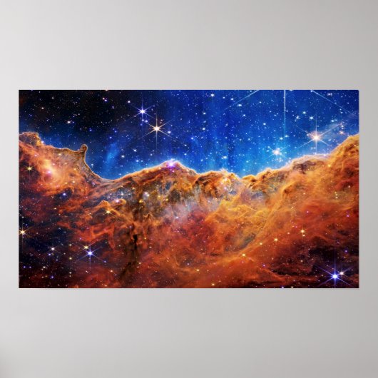 James Webb Space Telescope Carina Nebula Poster (Vorne)