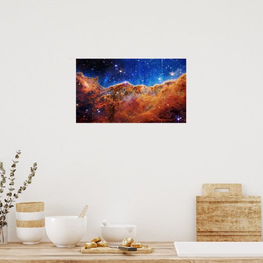 James Webb Space Telescope Carina Nebula Poster (Küche)