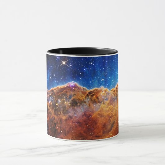 James Webb Space Telescope Carina Nebula Tasse (Zentrum)