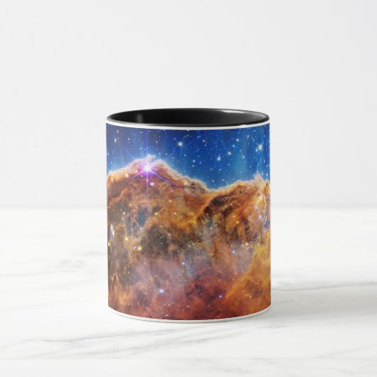 James Webb Space Telescope Carina Nebula Tasse (Zentrum)
