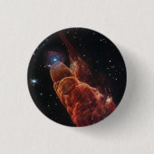 James Webb Space Telescope Cosmic Tornado Button (Vorderseite)