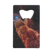 James Webb Space Telescope Cosmic Tornado Geldbeutel Flaschenöffner (Vorderseite)