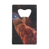 James Webb Space Telescope Cosmic Tornado Geldbeutel Flaschenöffner (Rückseite)