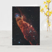 James Webb Space Telescope Cosmic Tornado Karte (Gelbe Blume)