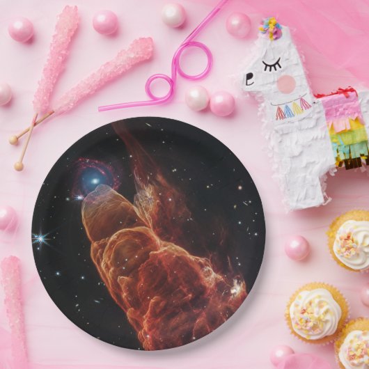 James Webb Space Telescope Cosmic Tornado Pappteller (Party)