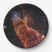 James Webb Space Telescope Cosmic Tornado Pappteller (Vorderseite)