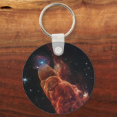 James Webb Space Telescope Cosmic Tornado Schlüsselanhänger (Vorderseite)