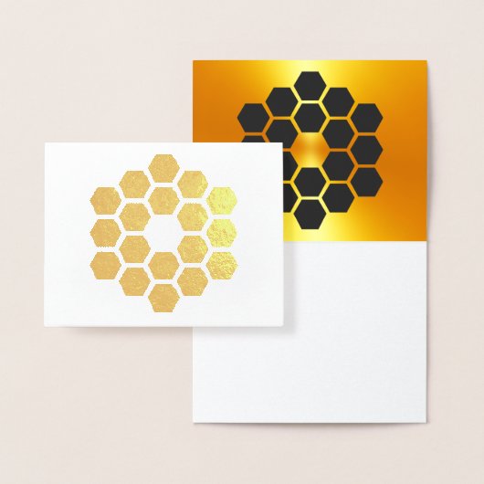 James Webb Space Telescope Gold Foil Card Folienkarte (Anzeige)