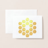 James Webb Space Telescope Gold Foil Card Folienkarte (Vorderseite mit Umschlag)