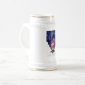 James Webb Space Telescope Illustration Art Bierglas (Vorderseite Links)