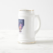 James Webb Space Telescope Illustration Art Bierglas (VorderseiteRechts)